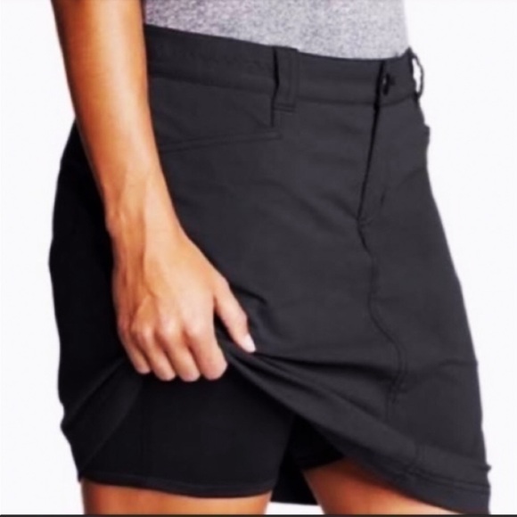 Eddie Bauer Adventurer 2.0 Skort - Black - Size 6 **EUC** - Picture 9 of 12